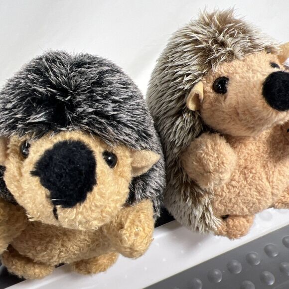 Aurora - Mini Plush - Two Hedgehog Stuffed Animals - One with Tag - New - CUTE!! - Picture 2 of 10